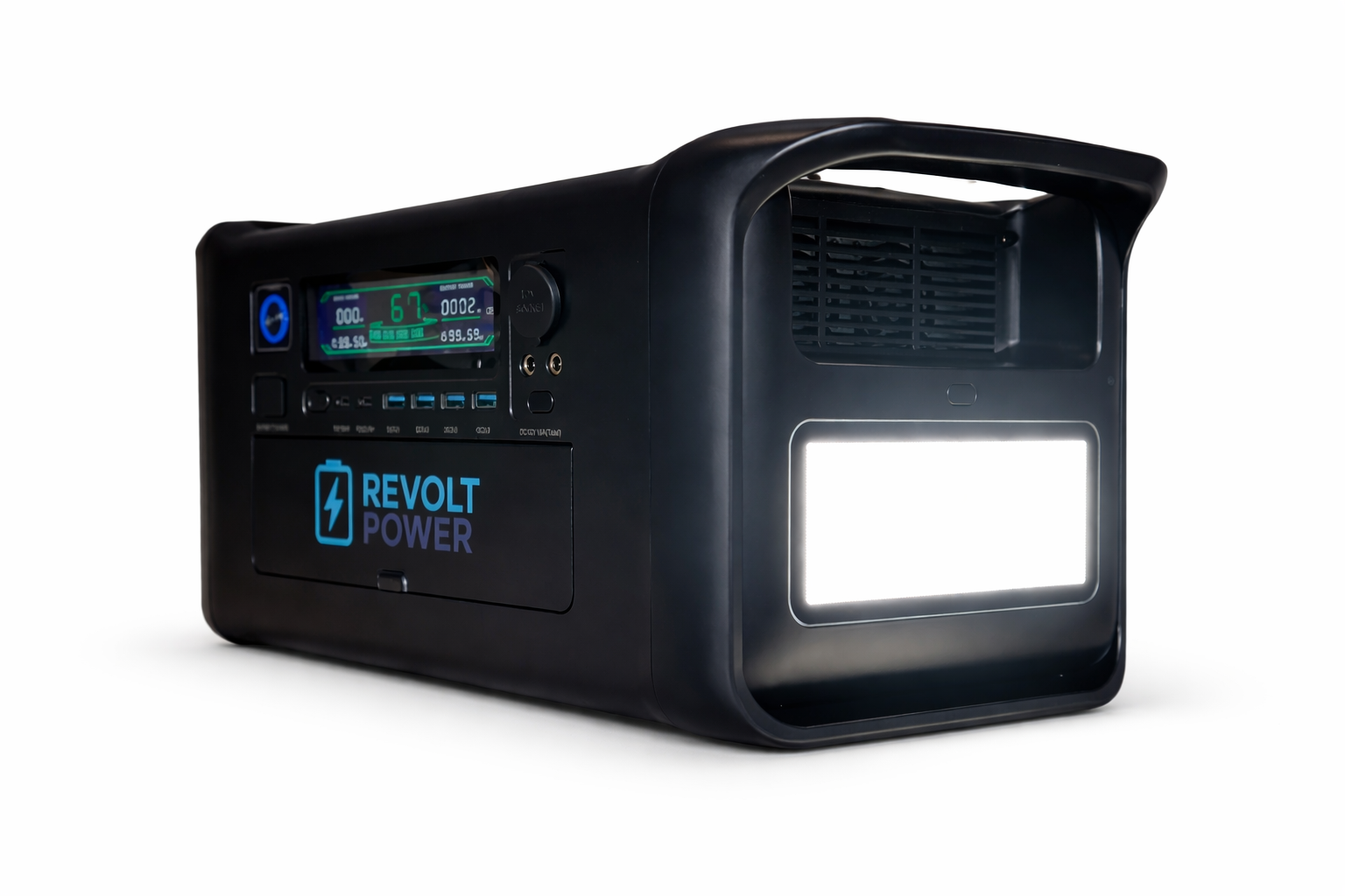 1 kWh draagbare (camping) accu