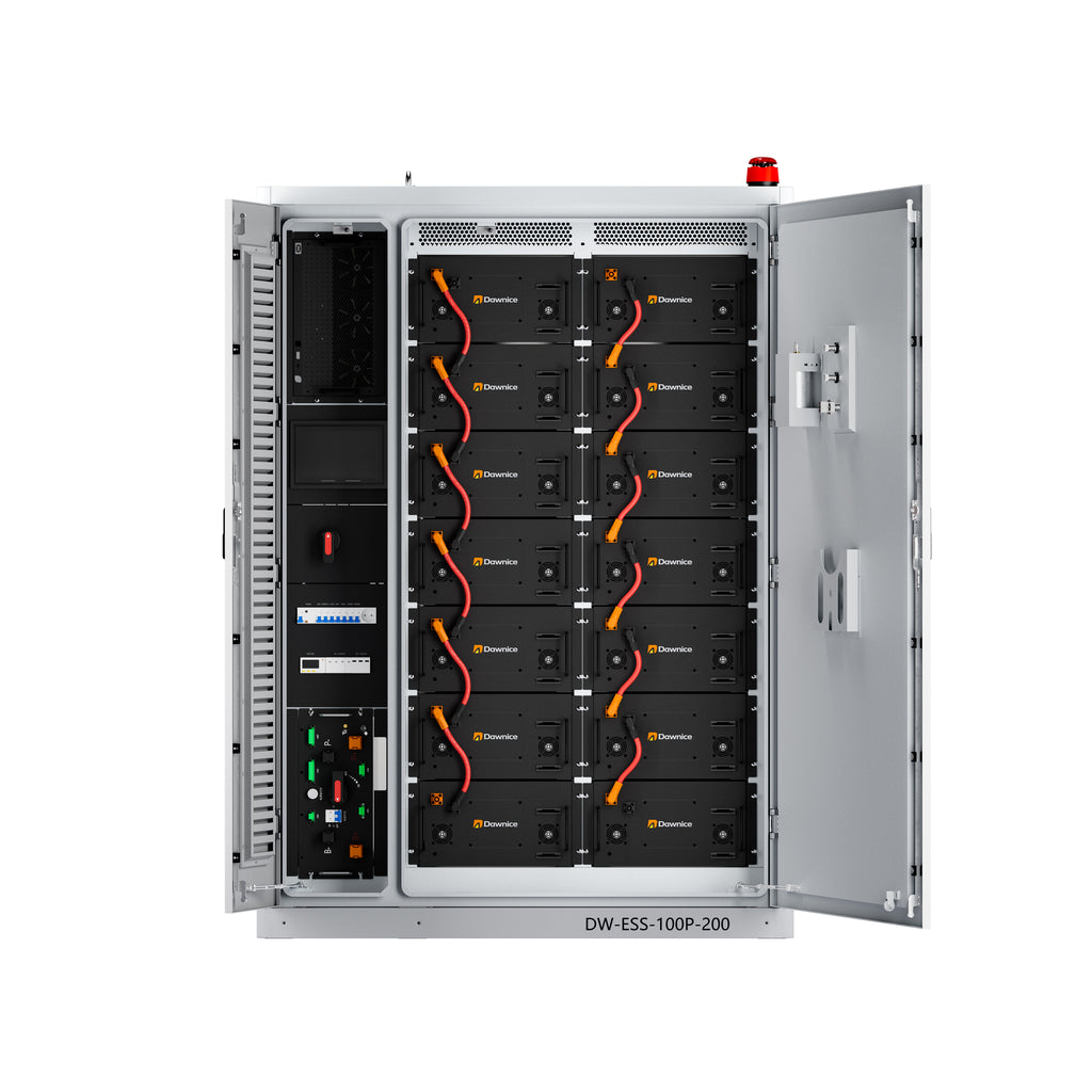200 kWh buitenaccu + 100 kW omvormer - ALL-IN-ONE